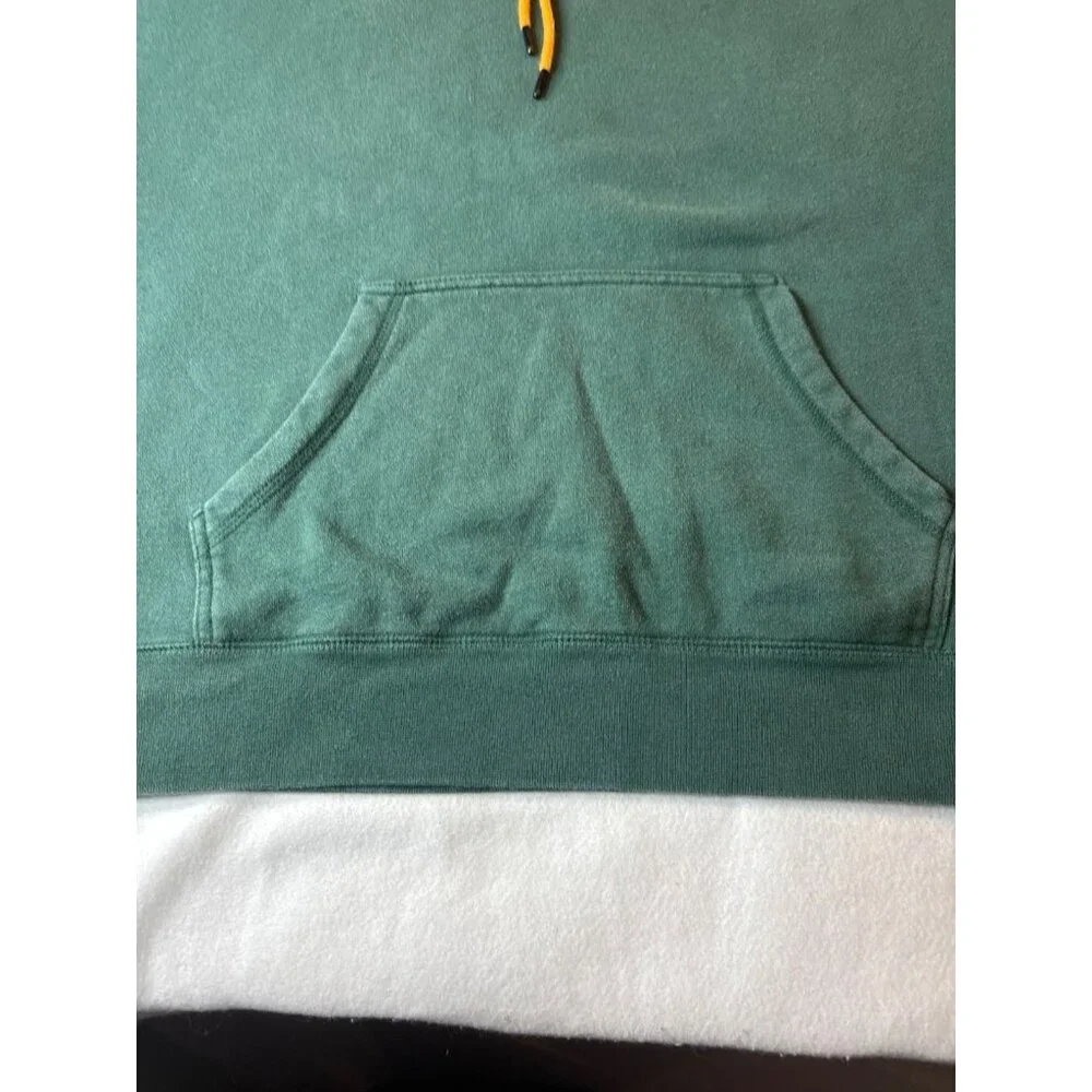 100 Thieves Green & Orange Hoodie‎ With Pocket And Drawstring